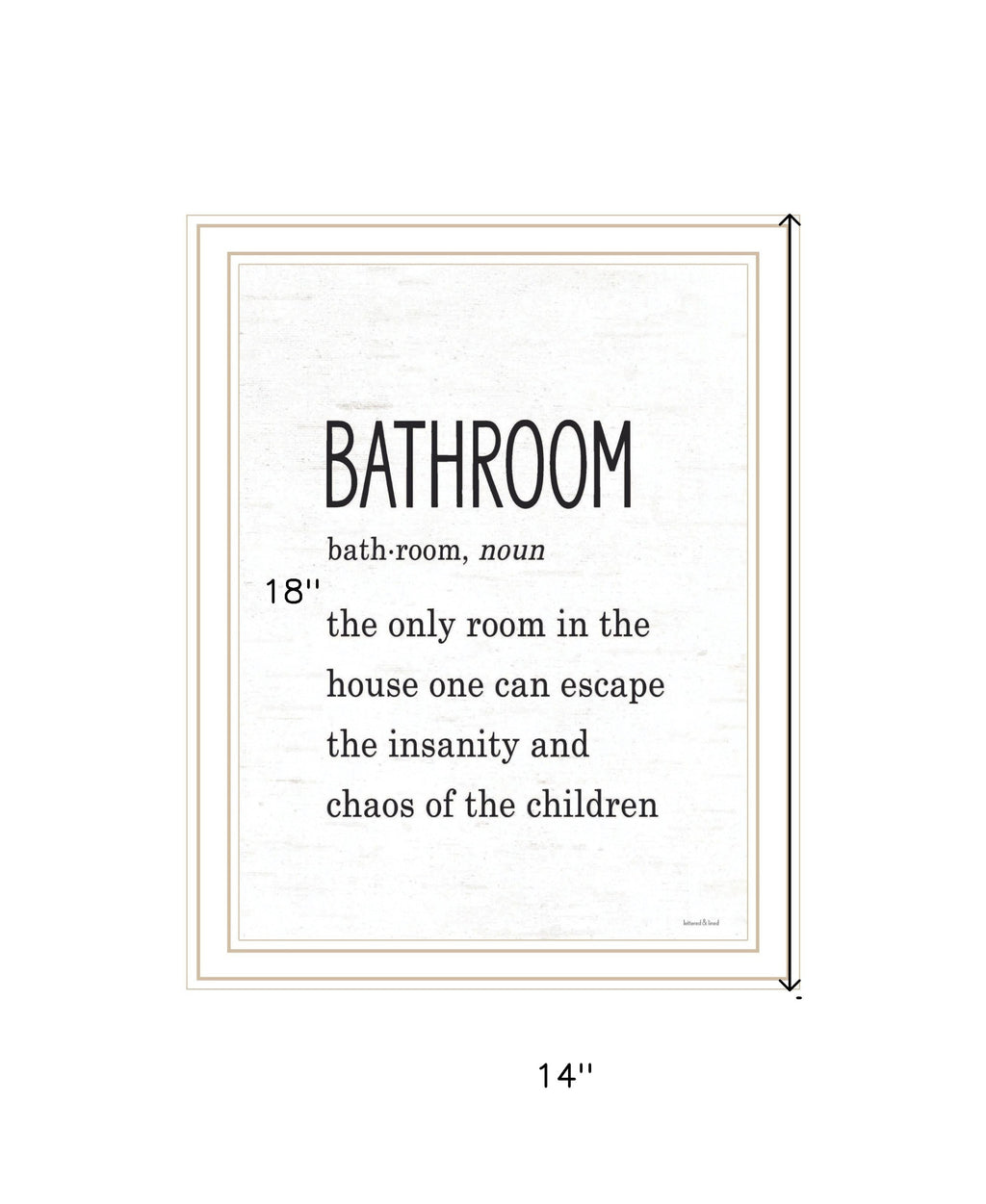 Bathroom Escape White Framed Print Bathroom Wall Art