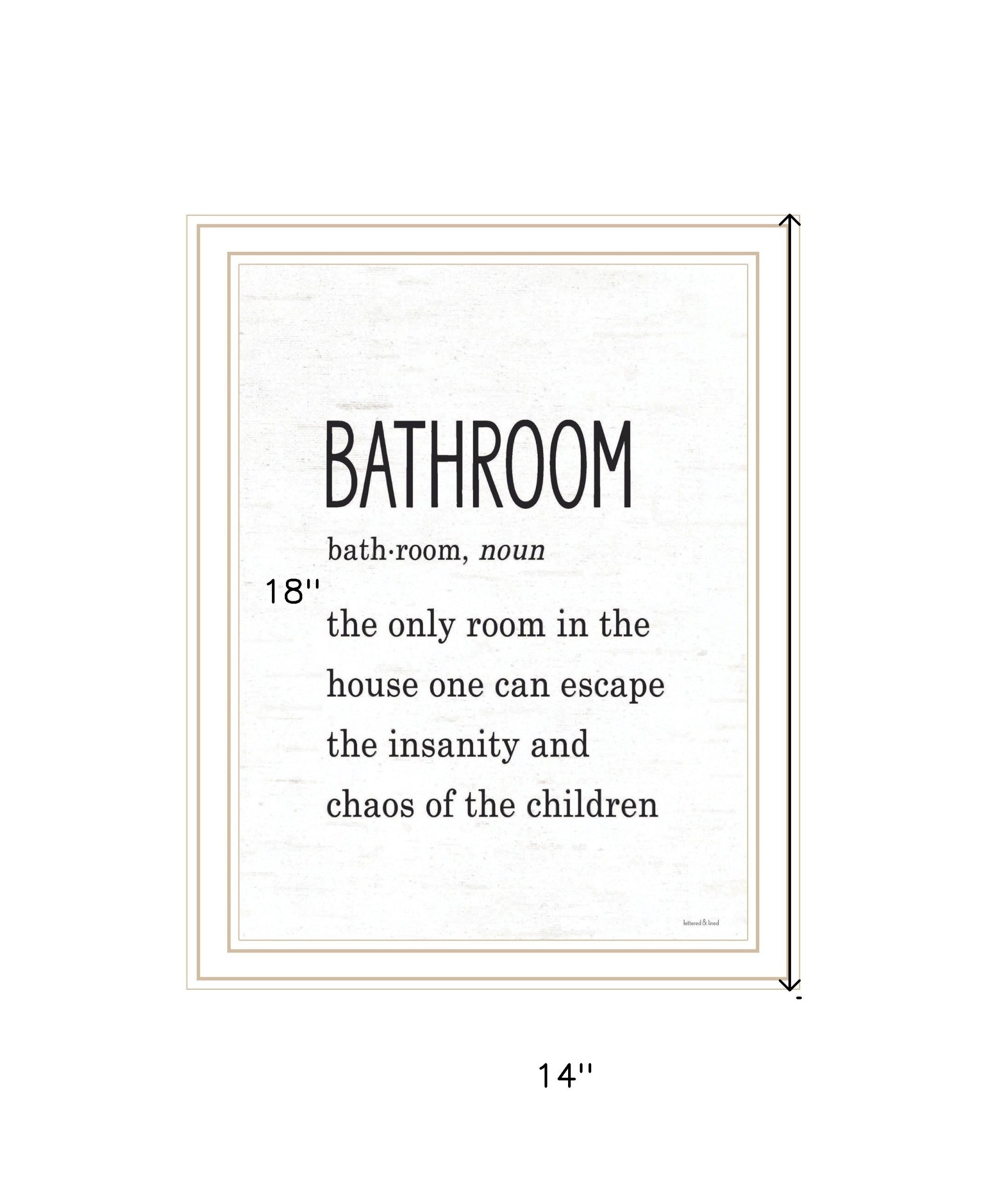 Bathroom Escape White Framed Print Bathroom Wall Art