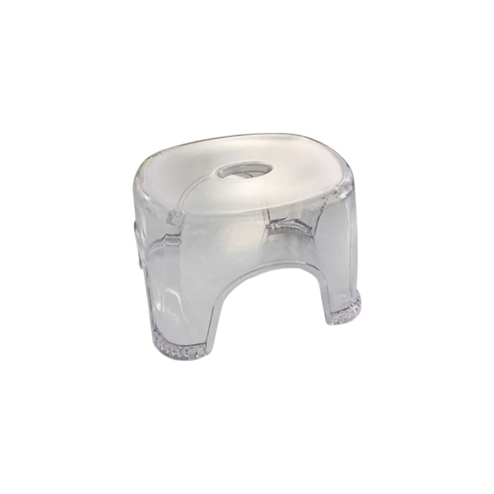 Bathroom Transparent Acrylic Non-slip Stool