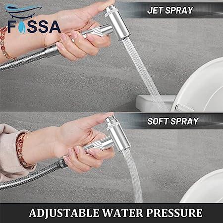Fossa Magnetio Health Faucet with Magnetio Holder/Bidet Sprayer for Toilet and Bathroom Only Gun