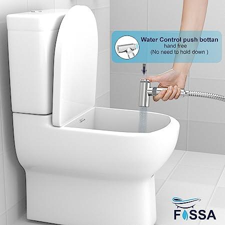 Fossa Magnetio Health Faucet with Magnetio Holder/Bidet Sprayer for Toilet and Bathroom Only Gun