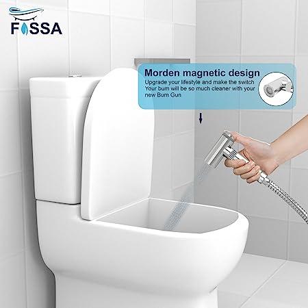 Fossa Magnetio Health Faucet with Magnetio Holder/Bidet Sprayer for Toilet and Bathroom Only Gun