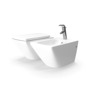 Wall-Mounted Bidet