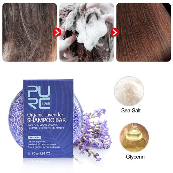 Purc Hand-Extracted Soap, Anti-Dandruff, Oil-Control Nourishing Handmade Soap, Spot Fleece-Flower Root And Ginger Shampoo Soap - Image 10