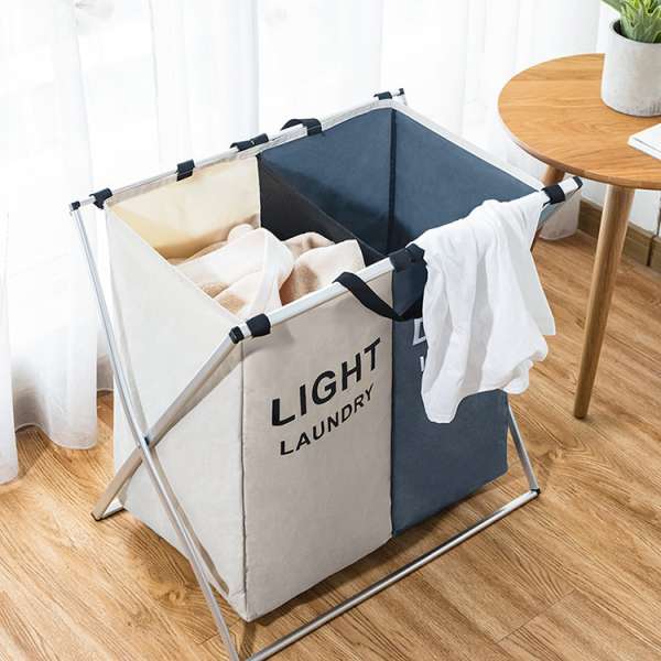 Dirty Laundry Hamper Collapsible Home Laundry Basket Storage Clothes Basket - Image 4