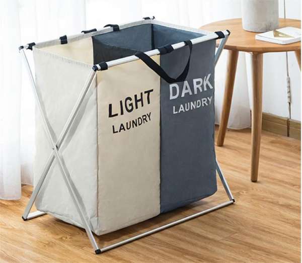 Dirty Laundry Hamper Collapsible Home Laundry Basket Storage Clothes Basket - Image 2