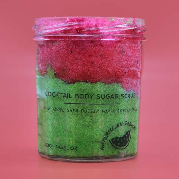 FSBS-01 Fragranced Sugar Body Scrub - Watermelon Daquiri 300g - Image 8