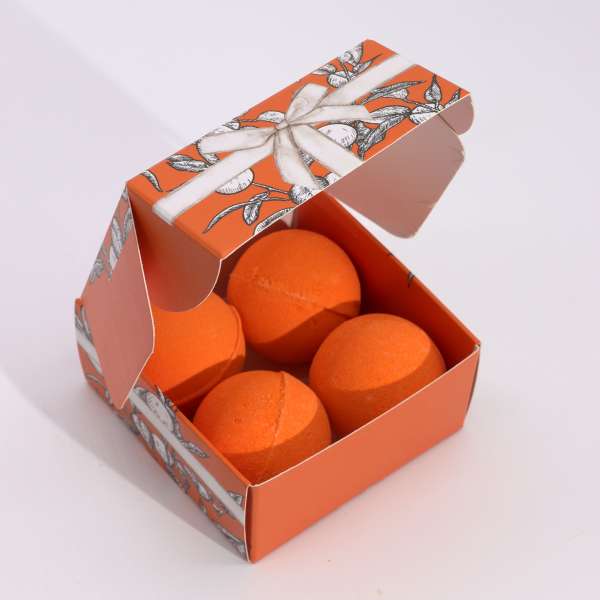 Vitc-02 Set of 4 Vitamin C Bath Bombs – Aromatherapy Quartet - Image 2