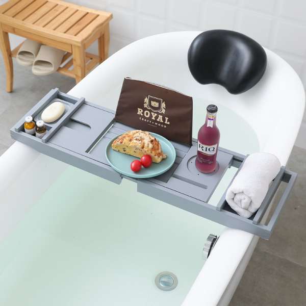 Light Luxury Bathroom Retractable Shelf - Image 5