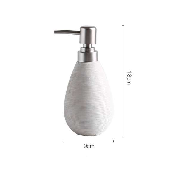 Bathroom Shower Gel Bottle Bottling Lotion Bathroom Ceramic - Image 5