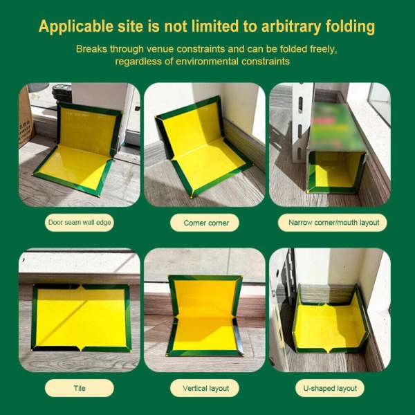 Multi-Use Pest Insects Sticky Board Efficient Glue Boards for Home Office and Garden - Image 2