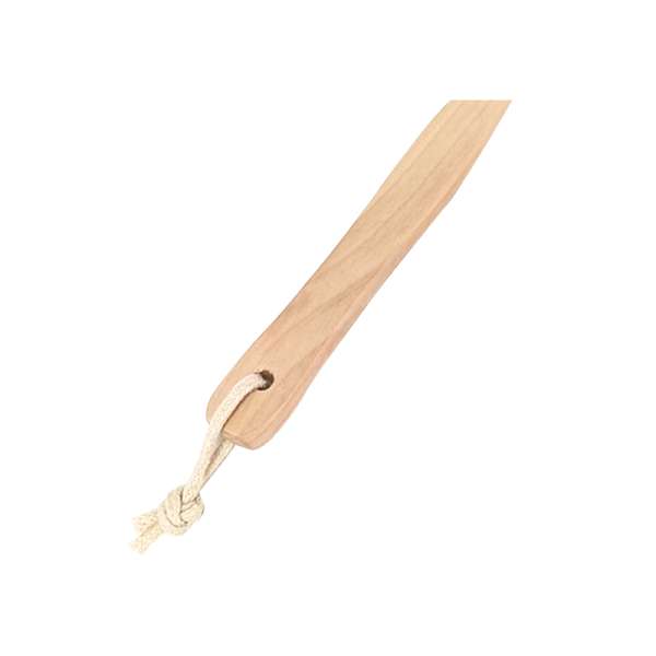 Long Handle Wood Double Sided Bath Brush Body Shower Bristle Massage 40cm - Image 3