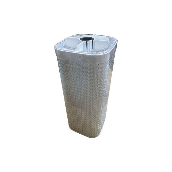 Plastic Bathroom Toilet Brush with Stand Holder 25.5 x 11.3 x 11.3 cm - Image 3