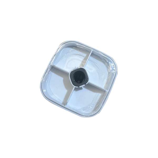 Plastic Bathroom Toilet Brush with Stand Holder 25.5 x 11.3 x 11.3 cm - Image 4