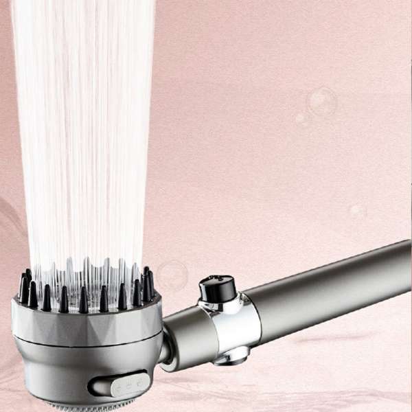 3-mode Handheld Massage Shower Head Boosting Filter Shower Head for Cleaner Water - Image 3