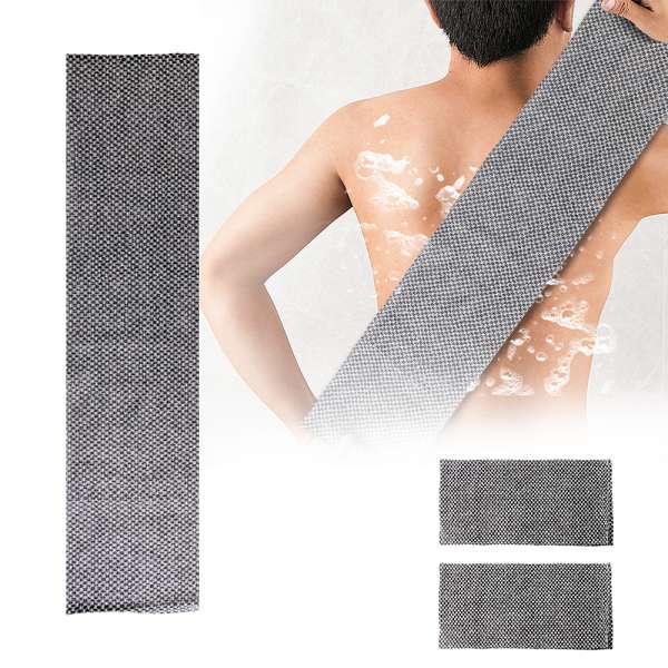 2 pcs Japanese Washcloth Exfoliating Back Scrubber Towel Washed Bath Towel for Adults - Image 11