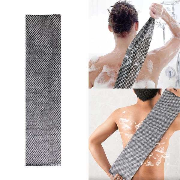 2 pcs Japanese Washcloth Exfoliating Back Scrubber Towel Washed Bath Towel for Adults - Image 6