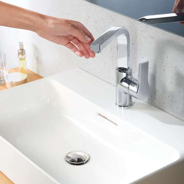 Pop Up Basin Sink Push Button Bathroom Push Drain Stopper Plugs Click Clack Plug Bolt - 66mm - Image 6