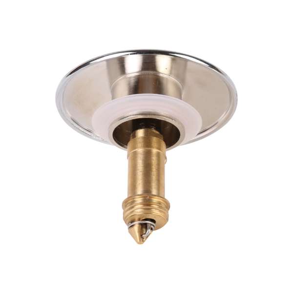 Pop Up Basin Sink Push Button Bathroom Push Drain Stopper Plugs Click Clack Plug Bolt - 66mm - Image 9