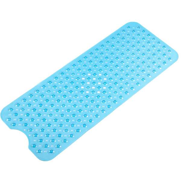 Non Slip Shower Mat Strong Suction Anti-Mold Rubber Mat 40x100cm - Blue - Image 9