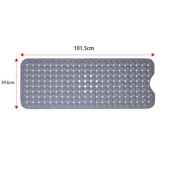 Bathroom Shower Mat Non Slip Bath Massage Mat - Khaki - Image 4