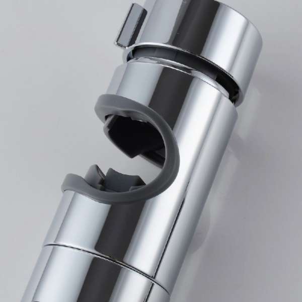 Adjustable Chrome Bathroom Shower Head Holder Riser Rail Bracket Slider Bar - Image 5