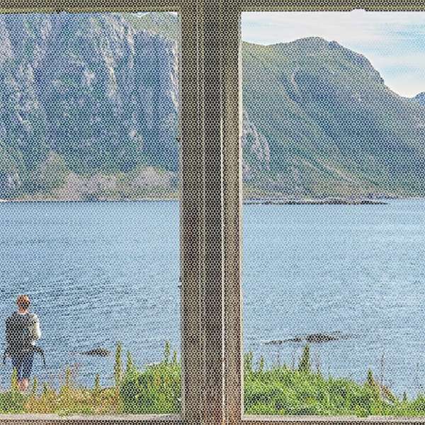 White Window Screen Mesh Net Bug Mosquito Fly Insect Moth Door Netting - Image 9