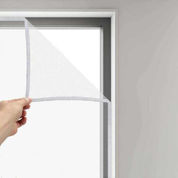 White Window Screen Mesh Net Bug Mosquito Fly Insect Moth Door Netting
